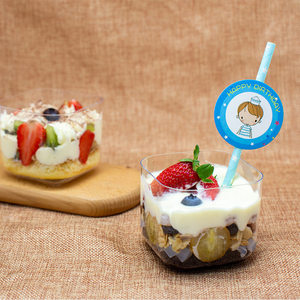 ที่มีคุณภา<span class=keywords><strong>พ</strong></span>สูงแฟนซี<span class=keywords><strong>พ</strong></span>ลาสติกมูส9ออนซ์250มิลลิลิตรถ้วยขนมที่มีฝาปิดรถเก๋ง - Product Image 6