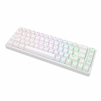 Clavier mécanique sans fil rose mignon, tri-mode, hot-swappable, touches PBT avec impression par sublimation, disposition pour Mac et Windows, cadeau pour fille