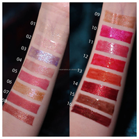 Nouveau Rouge à Lèvres Liquide Vegan 2026 – 16 Couleurs, Finition Nacrée, Hydratant, Gloss pour les Lèvres, Logo Personnalisé