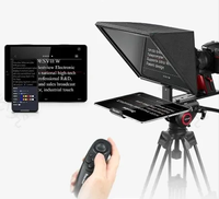 Grande tablette téléprompter Tp150, réflexion Hd, enregistrement Dslr avec boîtier Portable, télécommande et application Exclusive