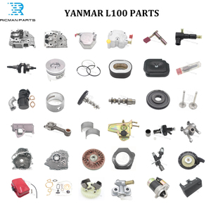 Kit Pistone e Fasce Elastiche di Alta Qualità per Motore Diesel <span class=keywords><strong>Yan</strong></span> Mar L100 186FA 714980-22720 - Product Image 2