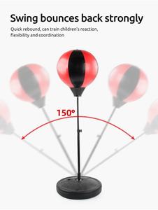 ของเล่นออกกำลังกายสำหรับเด็ก ชุดชกมวยแบบตั้งพื้น ปรับความสูงได้ พร้อมถุงมือชกมวย สำหรับเด็ก เป็นของขวัญ - Product Image 3