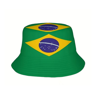 Cappello da Pescatore Personalizzato della Squadra di Calcio Haitiana 2026, Cappello da Tifoso con Bandiera di Haiti per Eventi Sportivi, Cappello a Secchiello per Club Nazionale di Calcio - Product Image 4