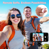 Souris sans fil intelligente mini télécommande pour téléphone, PC, TikTok, vidéo, caméra, musique, médias sociaux, présentation – Approvisionnement direct usine