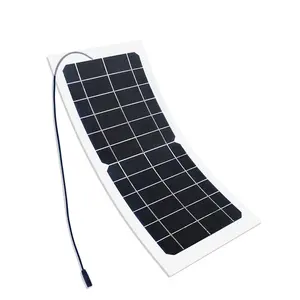 Produttori di pannelli solari flessibili per pannelli solari da 100W 18V In cina per camper, barche, cabine, tende o qualsiasi sistema di tetto di superficie irregolare