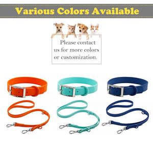 Ensemble de laisse de collier de chien imperméable en PVC, écologique, Durable et confortable, offre spéciale, <span class=keywords><strong>2022</strong></span> - Product Image 6