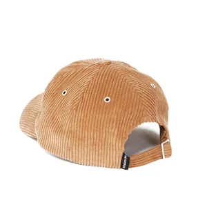 高品質の刺Embroidery 5パネルコーデュロイお父さんゴルフ帽子カスタムデザイン野球帽