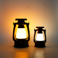Lanterne de camping LED rechargeable vintage de haute qualité, 3 modes, étanche IP44, certifiée CE, lumière du jour 6000K, pour le camping en plein air
