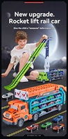 Ensemble de Jeu Éducatif CPS : Véhicules de Transport en Diecast à Transformation Inertielle Stéréoscopique (Voitures et Camions) en Plastique ABS