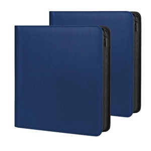 Porte-cartes personnalisé en gros Alibaba Chine, 9 pochettes, pour cartes à collectionner, photocartes et cartes d'identité, mignon, rose et bleu, classeur de cartes - Product Image 1