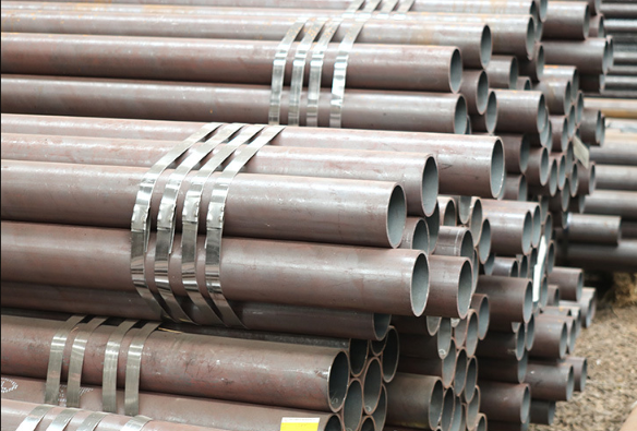 Steel Pipe Copper Nickel Alloy Seamless Distiller Tubes CuNi 90 Straight Copper Pipe