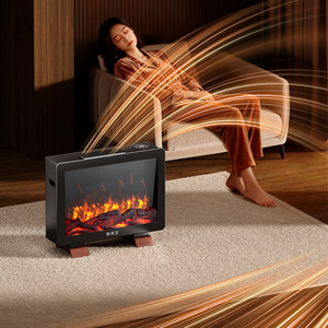 <span class=keywords><strong>Chimenea</strong></span> <span class=keywords><strong>eléctrica</strong></span> transfronteriza, carbón simulado, llama LED, pequeño calentador de convección, soplador de aire caliente doméstico - Product Image 2