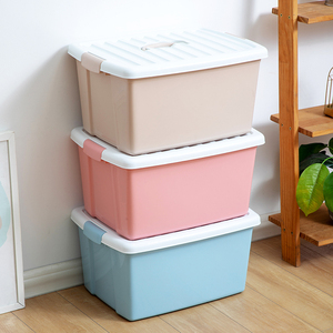 Good Quality Sundries Storage Box Container for Books/clothes/toys on Sale Plastic Storage Boxes & Bins Toys Organizer Rectangle