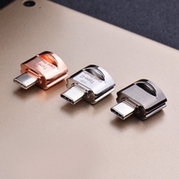 Lector de Tarjetas TF de Transmisión Eficiente, Adaptador OTG USB3.1 Tipo-C para Teléfono Móvil GT-CTTF