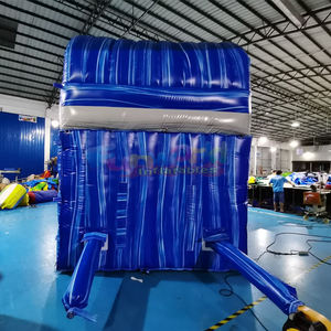 Tobogán acuático inflable para jardín, tobogán de agua inflable para niños, castillo inflable comercial con piscina para fiestas y brincos. - Product Image 6