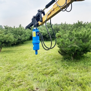 Pièce de machinerie de construction : Tête motrice et tarière pour excavatrice, pour le forage de pieux - Product Image 1