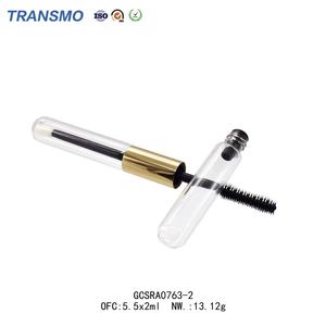 Tube de mascara double embout de 5 ml avec caractéristiques biodégradables, tubes d'emballage de mascara en verre, contenants de mascara vides pour cosmétiques - Product Image 3