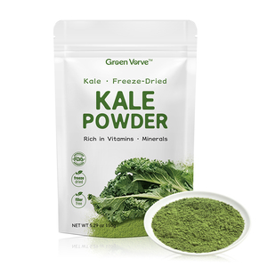 Polvere di Cavolo Verde Biologico Liofilizzato al 99% |   Non-OGM Confezionato Sottovuoto |   Polvere Verde Superfood Ricca di Vitamine per Frullati e Succhi - Product Image 5