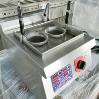 Cuiseur à nouilles commercial à deux bacs, performance stable, RKMF-T202, cuiseur à nouilles électrique