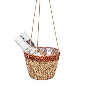 Cestas de mimbre al por mayor estilo 2024, económicas, artesanales, para decoración del hogar, cestas de almacenamiento de metal hechas en Vietnam, para baño y ropa. - Product Image 1