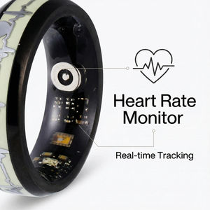 Neuer Paar-KI-Leuchtring Intelligenter Fitness-Tracker Gesundheitsmonitor Smart <span class=keywords><strong>Ring</strong></span> für Männer und Frauen - Product Image 2