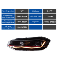 Phares à LED dynamiques séquentiels CREULI pour VW Polo 2019-2022 DRL Plug & Play Vente Flash