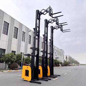 Precio bajo 1,5 2 toneladas Mini carretilla elevadora eléctrica completa Walkie peatonal Apilador de palés precio - Product Image 1