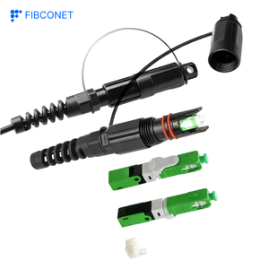 ขั้วต่อไฟเบอร์ออปติก FTTH FTTX แบบกันน้ำ IP68 SCAPC สำหรับใช้งานกลางแจ้ง รองรับ<span class=keywords><strong>สาย</strong></span>เคเบิลขนาด 2x3 มม. - Product Image 2