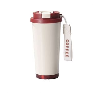 Regalo Empresarial Personalizado, Ecológico, Termo de Acero Inoxidable de Doble Uso de 500 ml, Taza Térmica para Café con Cuerda - Product Image 1