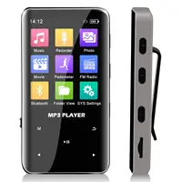 Aomago 2.4 इंच TFT स्क्रीन वायरलेस MP4 आवाज रिकॉर्डर एफएम रेडियो ई-बुक खेल MP3 संगीत प्लेयर