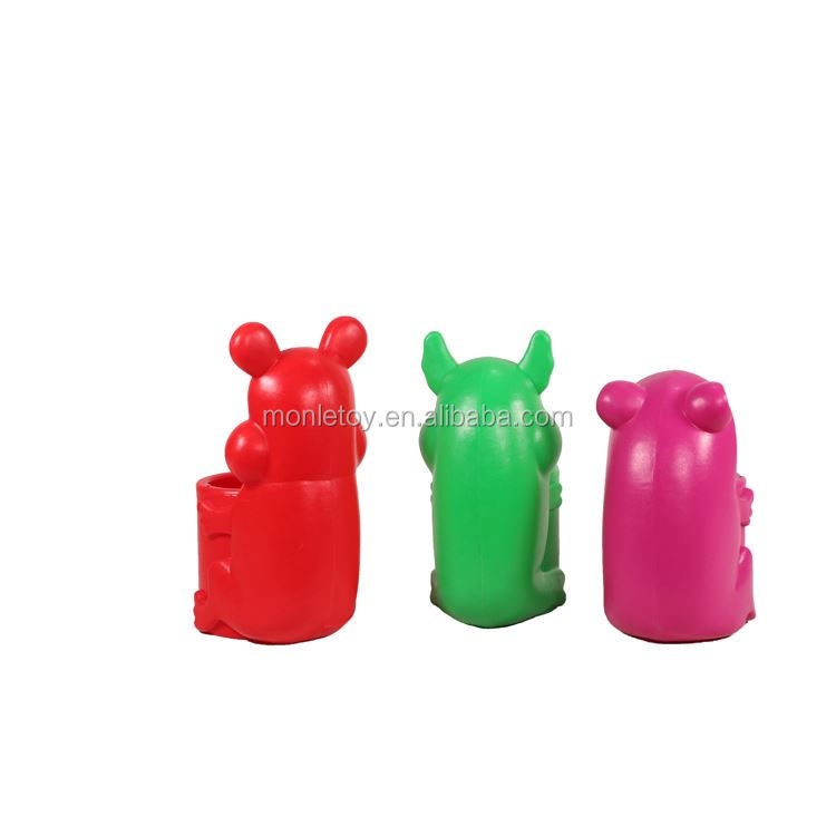 Least wholesale trade small size garbage pail waste bin sets animal shape plastic trash can