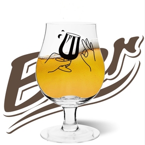 Verre à <span class=keywords><strong>bière</strong></span> à pied, verre à blé, tasse à boire, 500ml, artisanal, personnalisé, <span class=keywords><strong>belgique</strong></span> - Product Image 4