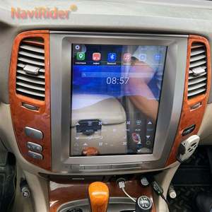 Reproductor de Radio para Auto con Android 13 para Lexus LX470 y Toyota Land Cruiser LC100 J100 2002, Pantalla Tesla, GPS, Navegación, Video y Multimedia - Product Image 1