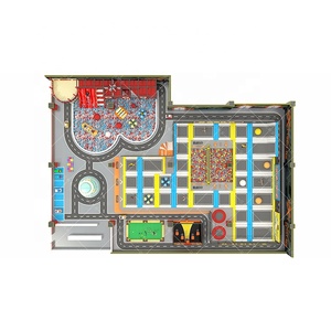Parc de trampolines intérieur pour enfants, aire de jeux commerciale Macaron - Product Image 2