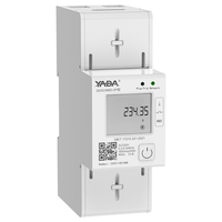 Medidor de Energía Inteligente YADA con Detección de Carga Maliciosa, Almacenamiento Automático de Datos y Gestión Remota de Energía, con Relé Integrado