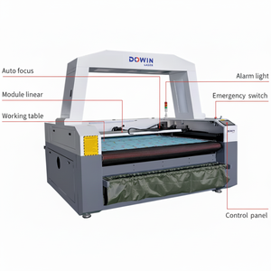 Découpeuse de laser de Co2 de CCD du pied 150 de la puissance élevée 1812 w pour le tissu acrylique avec le contrôleur de Ruida - Product Image 1