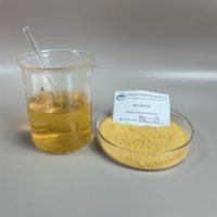 Chlorure de polyaluminium à haute base de teneur en Al2O3 (30 %) en poudre jaune pour le traitement des eaux usées