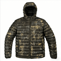 Blouson de chasse pour homme ODM - Tissu camouflage uni léger, coupe ajustée, imperméable, coupe-vent et respirant