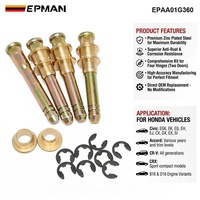 Kit de réparation de charnières et de bagues de porte EPMAN pour Honda Civic Accord CRV CX DX EX SI EG6 B16 D16 EK EPAA01G360