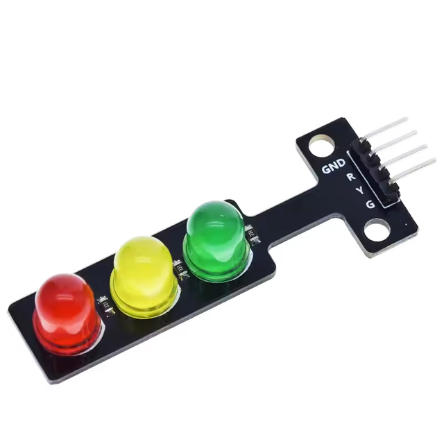 Mini 5V Traffic Light LED Display Module for Red Yellow Green 5mm LED RGB -Traffic Light for Traffic Light System Model
