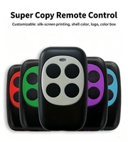 Control Remoto Inalámbrico RF de 433.92MHz con Código Fijo para Puerta de Garaje, Duplicador de Llaves