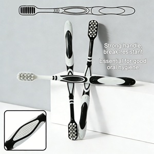 Cepillo de Dientes de Uso Diario con Cerdas Suaves y Redondeadas para Adultos, Mango Antideslizante, Cuidado Dental, Cepillo de Limpieza Dental - Product Image 5