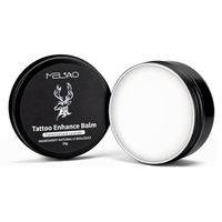 Crème hydratante pour tatouage à base de plantes, soin apaisant et éclatant, kit de soin après tatouage léger et apaisant