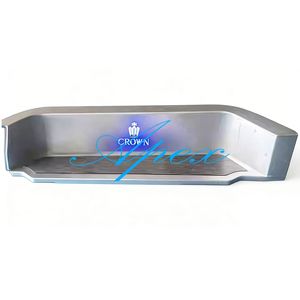 Cubierta de Estribo Lateral con LED para Hiace 200 GL Grandia Commuter, Placa Protectora, <span class=keywords><strong>Panel</strong></span> de Pie, Estribos Laterales, Marco, Repuestos - Product Image 5
