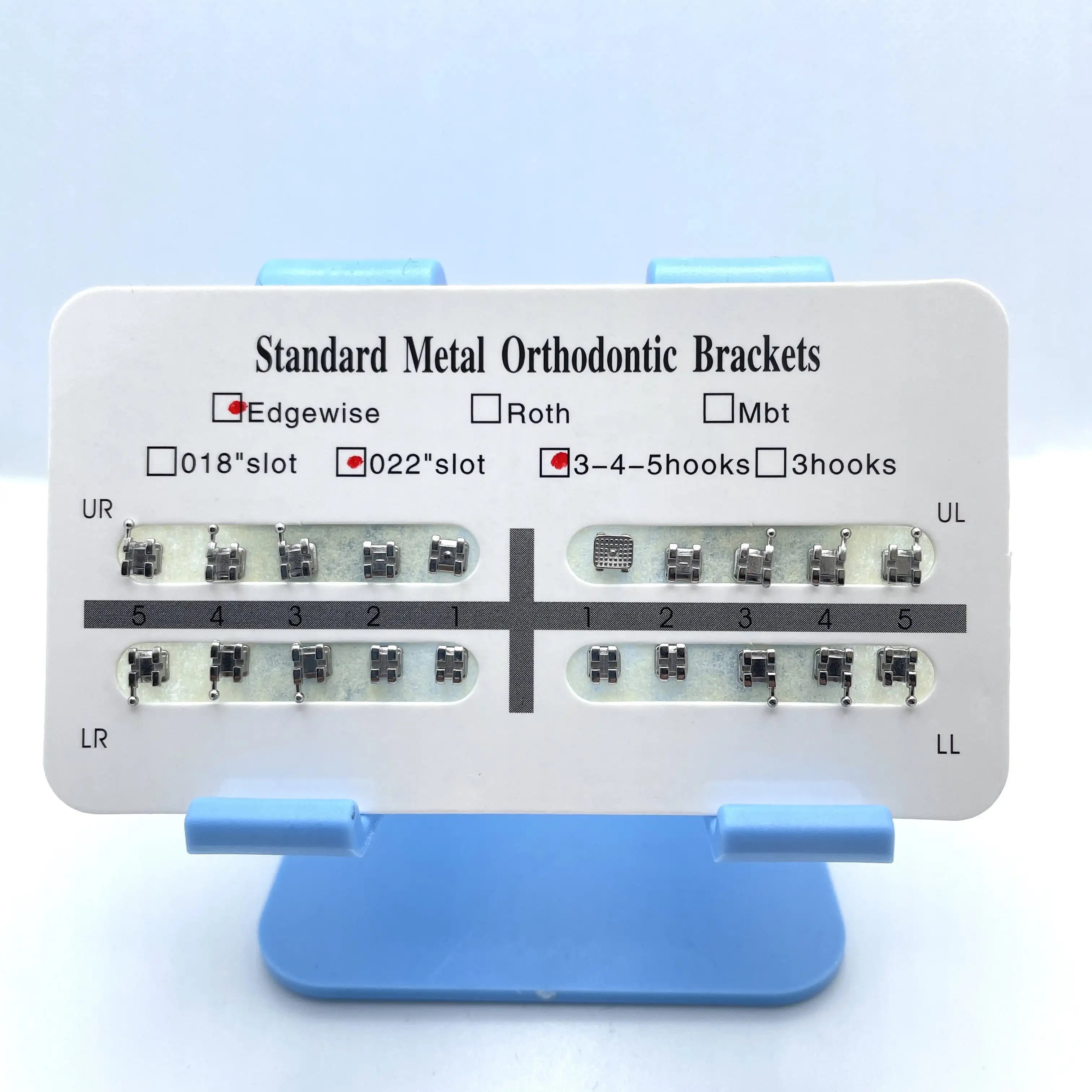 Soportes de Metal para ortodoncia Dental