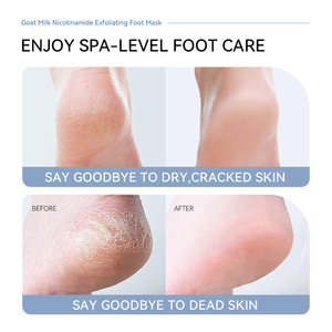 Masque Exfoliant Coréen pour les Pieds QUIYUM MILK 35g – Soin Éclaircissant et Hydratant à Marque Blanche - Product Image 4