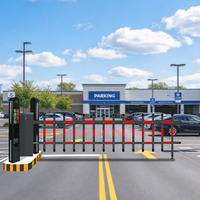 Système de barrière de stationnement intelligente personnalisé avec reconnaissance de plaque d'immatriculation, machine tout-en-un pour parking d'entreprise
