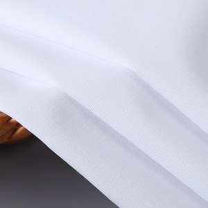 Đồng Bằng Màu Trắng 100% Bông Vải Cho Đầu Bếp Đồng Phục Dệt Vải Đồng Bằng 21*21 100*50 170gsm Đồng Bằng Vải Cho Áo Sơ Mi Đồng Phục Bảo Hộ Lao động - Product Image 1