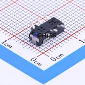 K3-2245S-F1 Slide Switch SMD Switch Double Pole Double Throw Rectangle Pin Header Gull Wing Type 9mm - Product Image 2