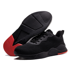 JIANKUN-Zapatos <span class=keywords><strong>DE</strong></span> SEGURIDAD ligeros antipinchazos con punta <span class=keywords><strong>de</strong></span> acero <span class=keywords><strong>para</strong></span> <span class=keywords><strong>hombre</strong></span> y mujer, suela <span class=keywords><strong>de</strong></span> goma antideslizante, Zapatillas <span class=keywords><strong>de</strong></span> malla transpirable <span class=keywords><strong>para</strong></span> verano e invierno - Product Image 6
